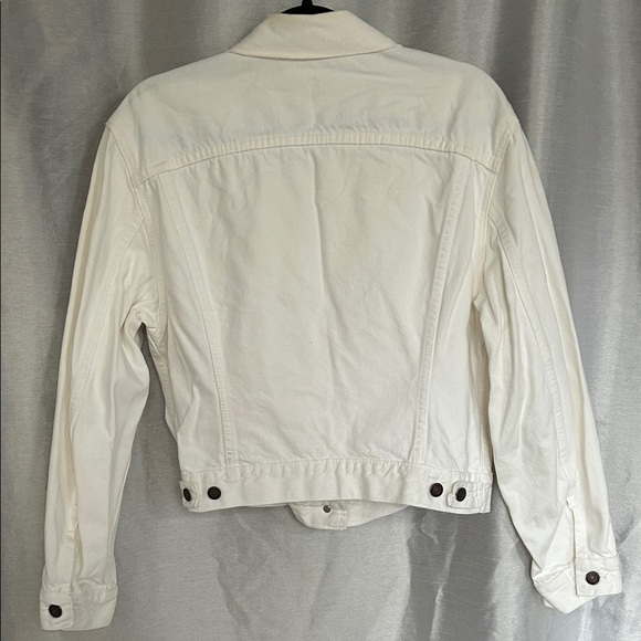 Levi's Women's Off-White Denim Jacket - Picture 5 of 5